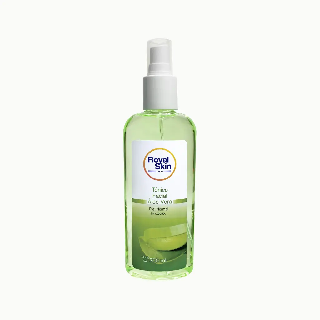 Tónico facial Áloe Vera Royal Skin en presentación individual