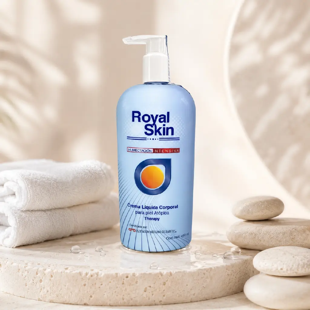 Crema corporal para piel seca Therapy Royal Skin